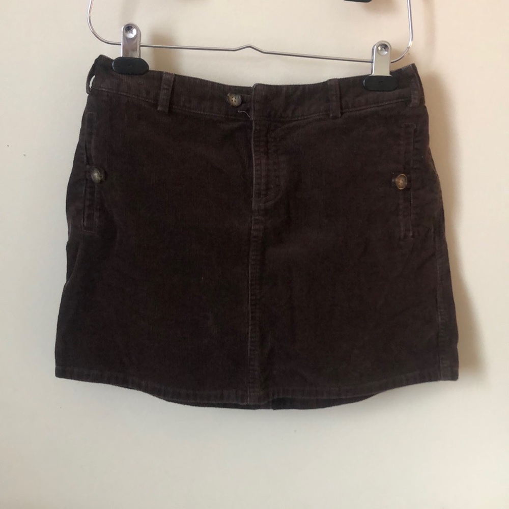 Corduroy Skirt